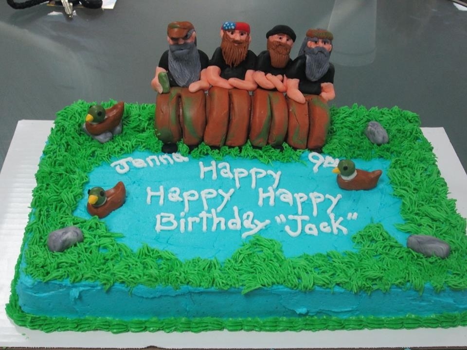 Duck Dynasty Birthday Cake