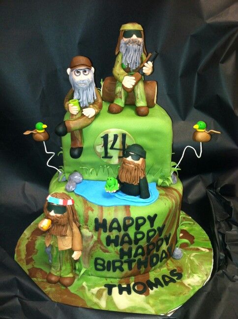 Duck Dynasty Cake