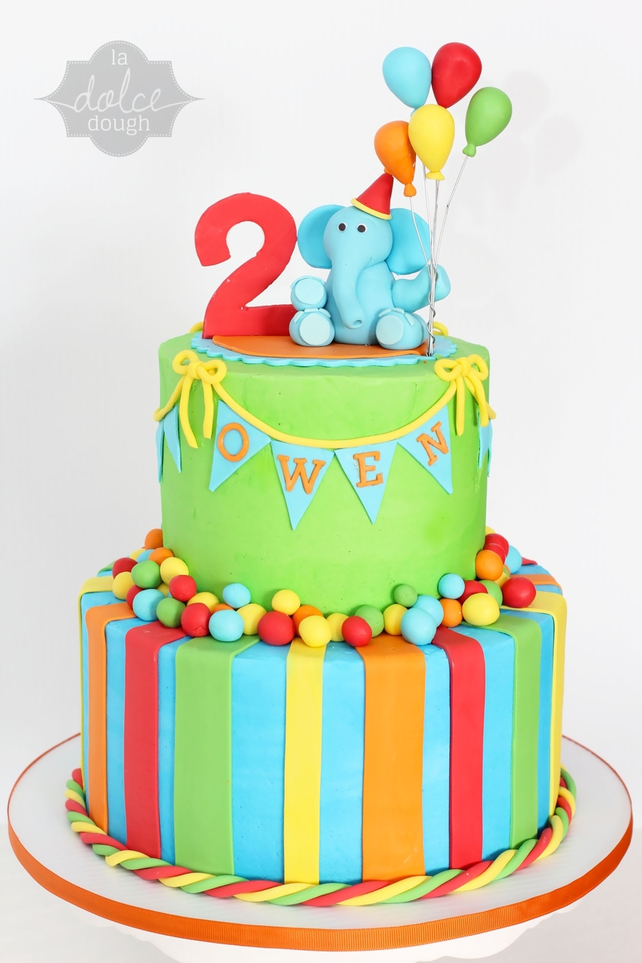 Elephant Birthday Cake