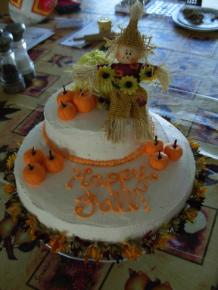 Fall Harvest Pumpkin Cake