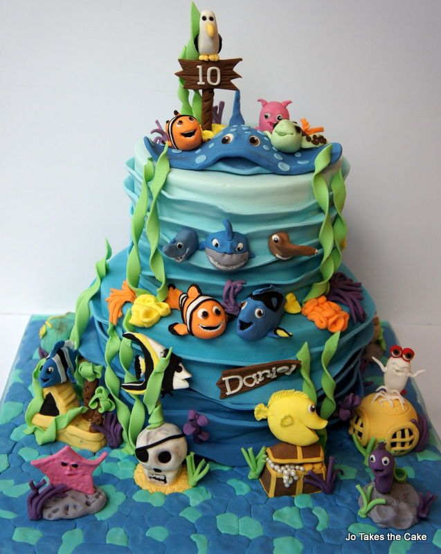 Finding Nemo Cake