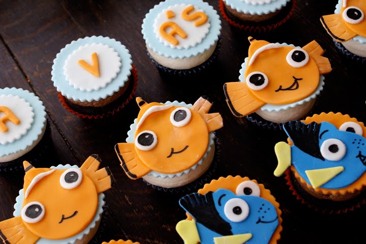 Finding Nemo Cupcakes