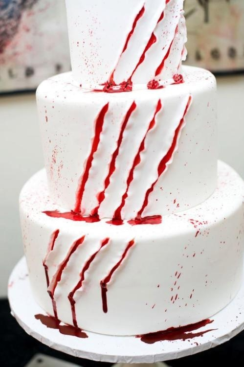 Freddy Krueger Wedding Cake