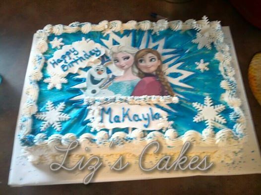 Frozen Sheet Cake