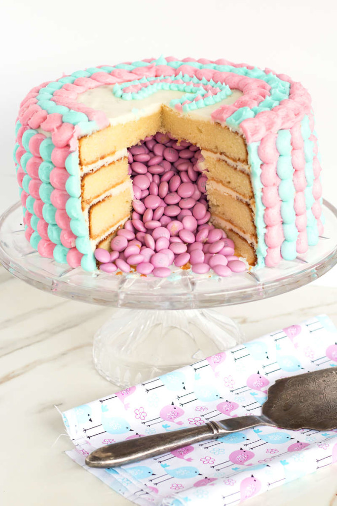 12 Photos of Garden Gender Reveal Cakes