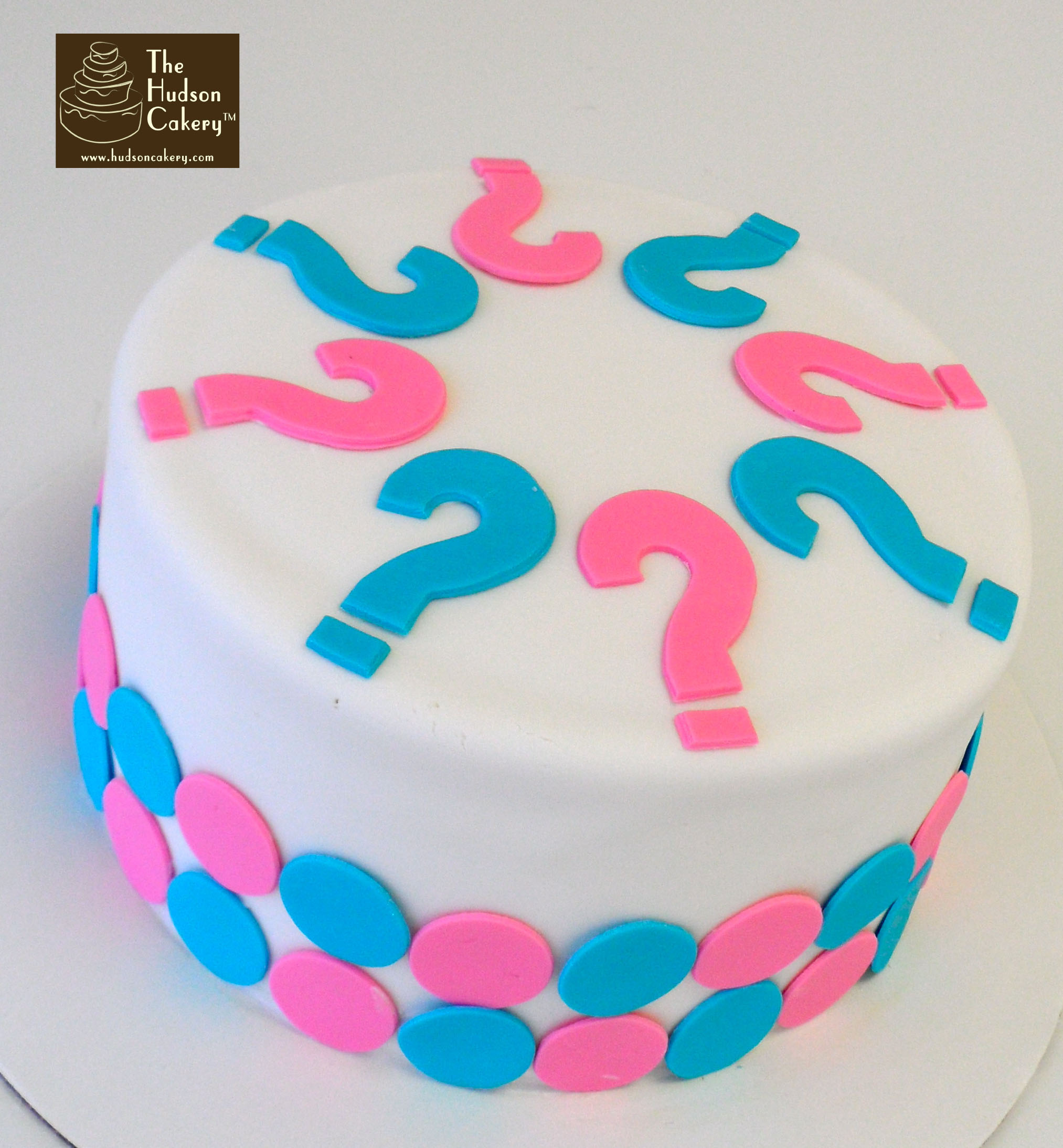 Gender Reveal Cake