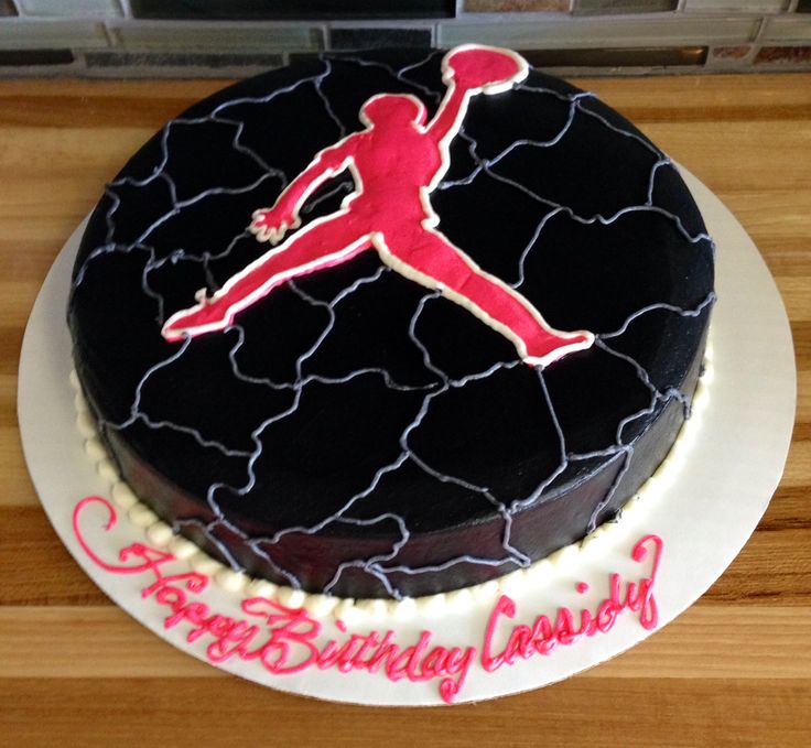 Girl Basketball Birthday Cake