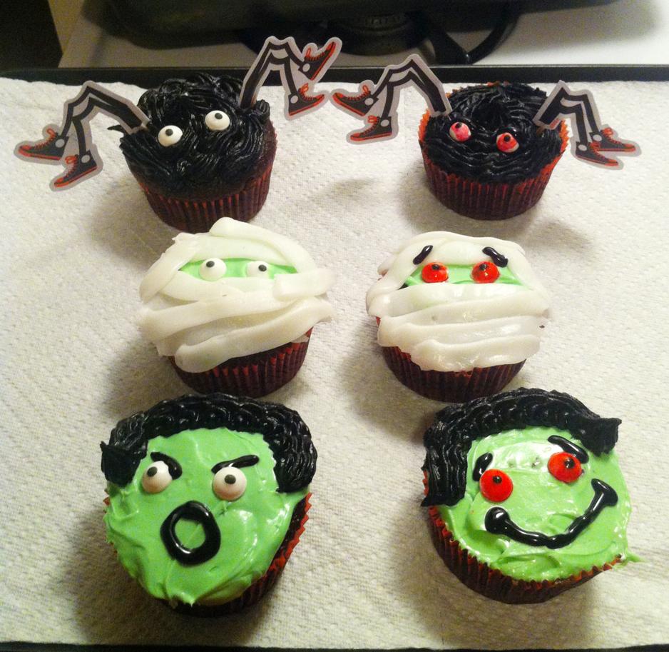 Halloween-themed Cupcakes Ideas