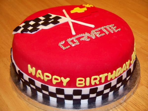 7 Photos of Corvette Happy Birthday Joseph Cakes