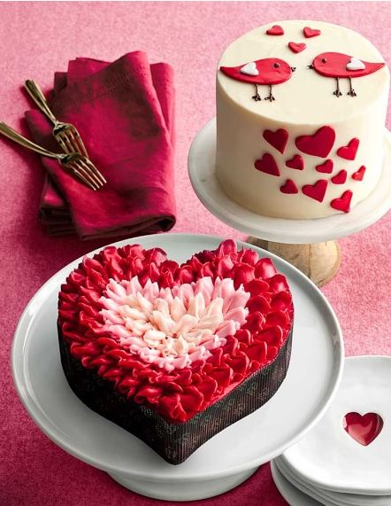 Heart Shaped Valentine Cake Ideas