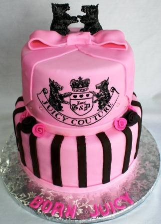 Juicy Couture Sweet 16 Birthday Cake