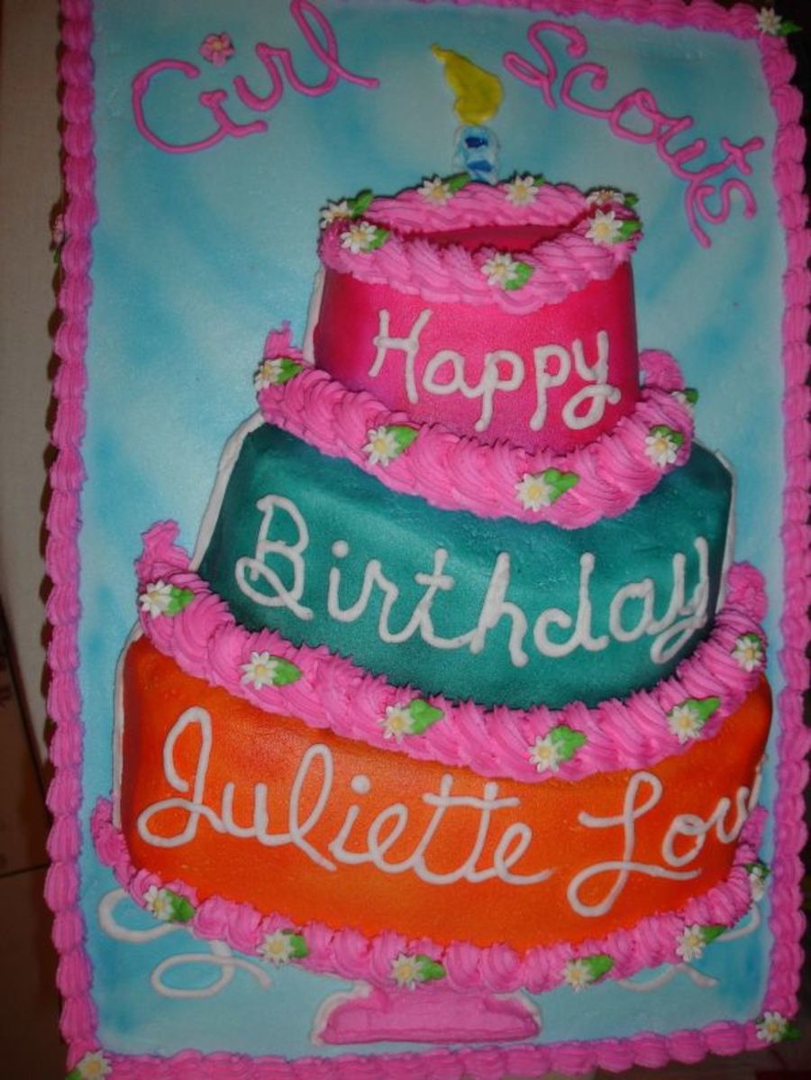 Juliette Low Birthday Cake