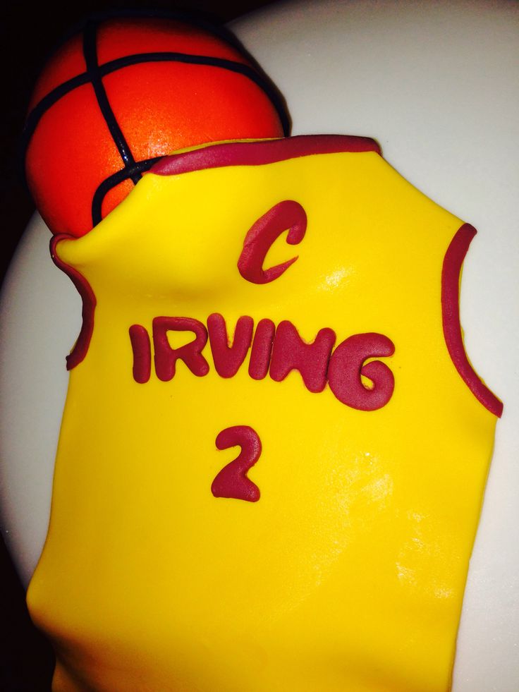 Kyrie Irving Jersey Birthday Cake