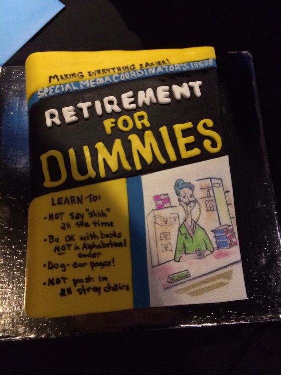 Librarian Retirement Cake