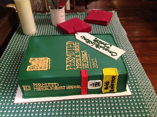 Library Librarian Retirement Cake