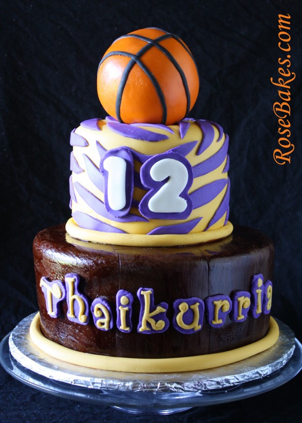 12 Photos of Teenage Birthday Cakes Basketball