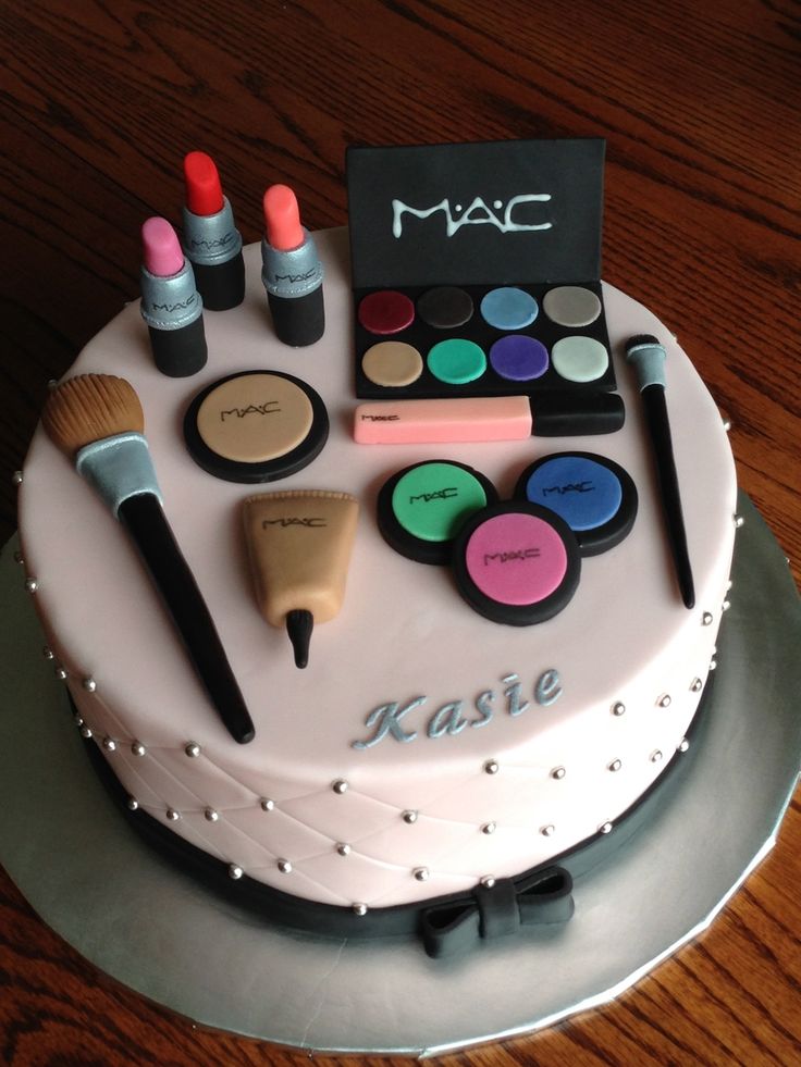 Mac Makeup Cake