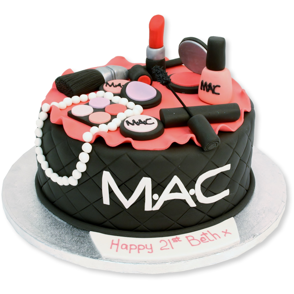 Makeup Birthday Cake