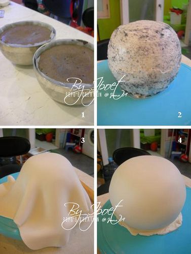 Making a Teapot Cake