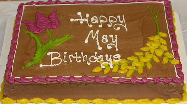 May Birthday Cake