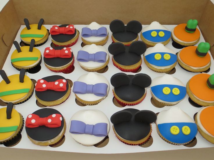 Mickey Mouse Clubhouse Cupcakes