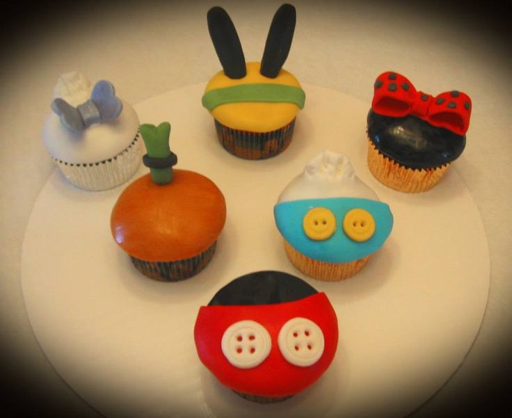 Mickey Mouse Clubhouse Cupcakes