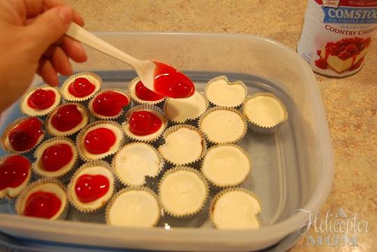 Mini Cherry Cheesecake Bites Recipe