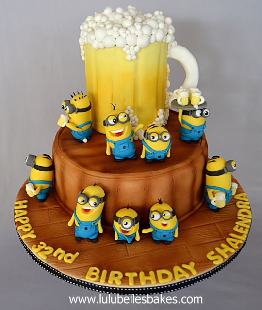 Minion Birthday Cake