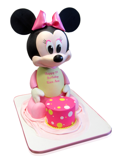 Minnie Mouse 1st Birthday Cake