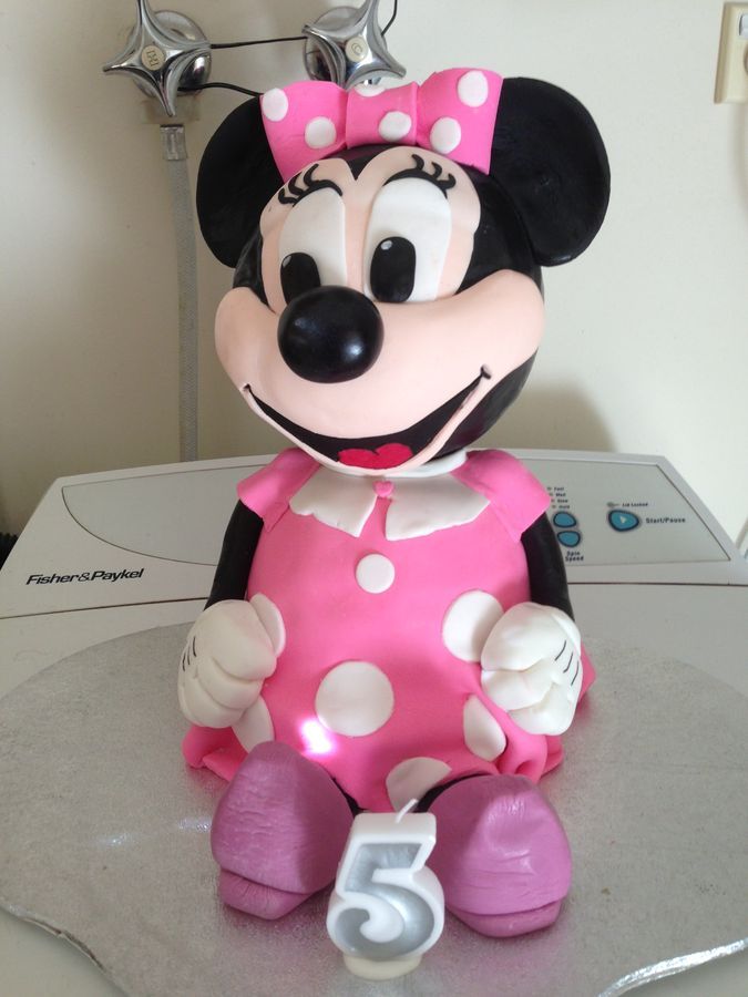 Minnie Mouse 3D Cake