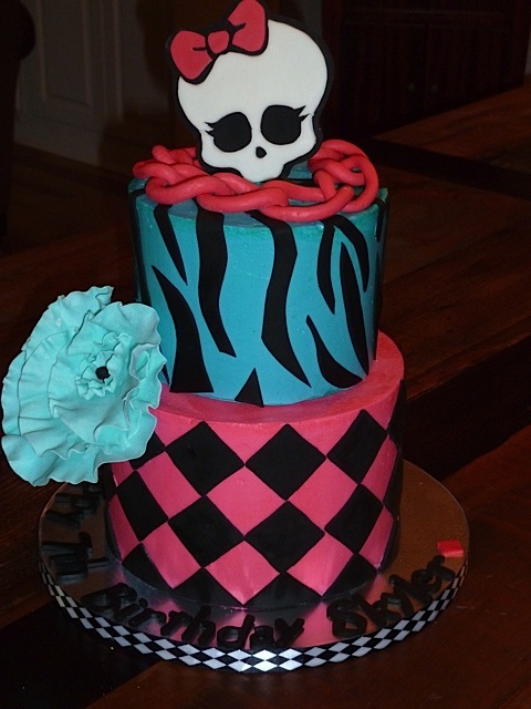 Monster High Birthday Cake