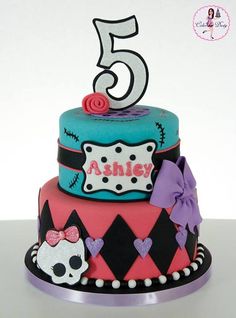 Monster High Birthday Cake