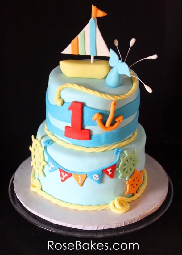 Nautical Themed Cake