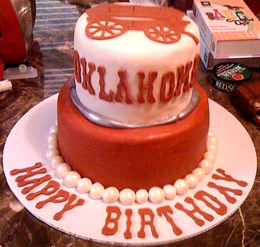 OU Sooner Birthday Cake