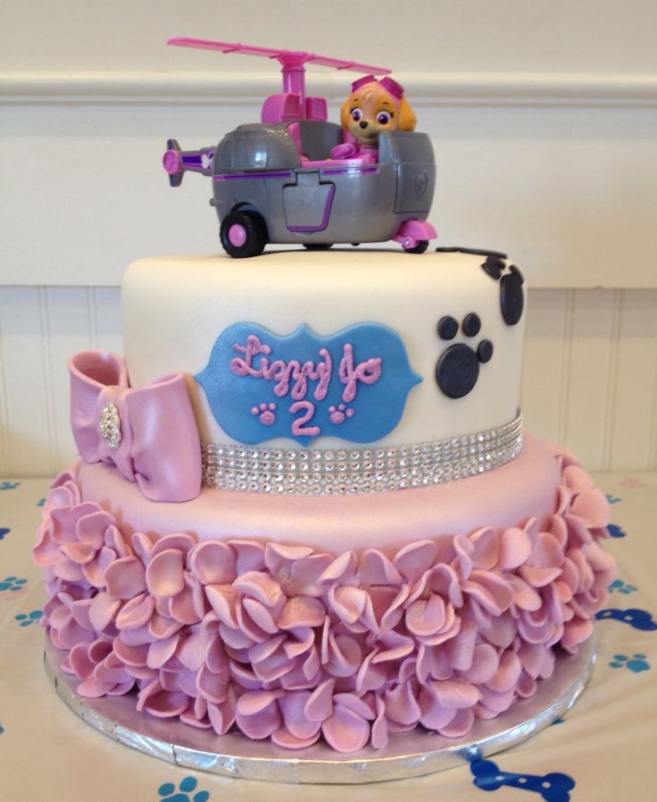 PAW Patrol Birthday Cake Girl