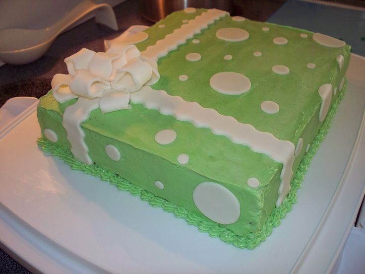 Pink and Green Cake Sheet