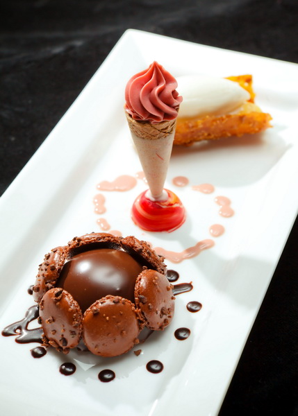 Plated Dessert Trio