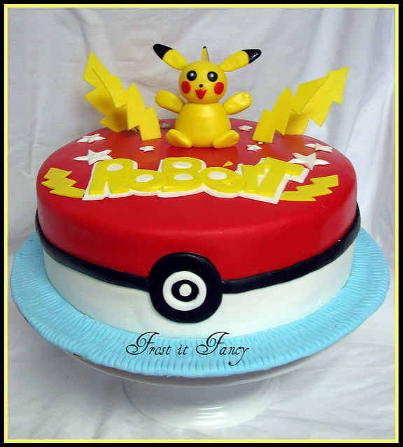 Pokemon Birthday Cake