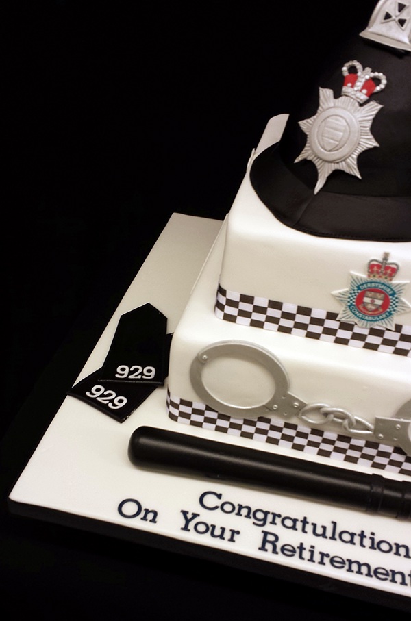 Police Retirement Cake