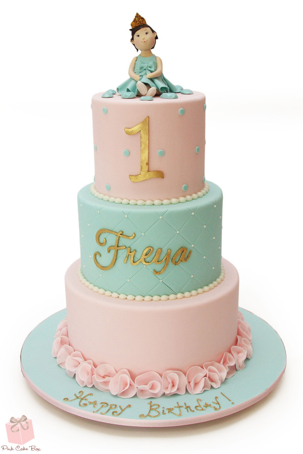 Princess First Birthday Cake