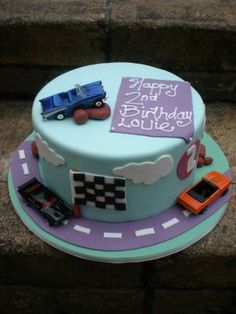 Race Car Cake