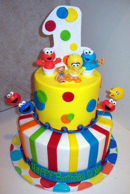 Sesame Street Birthday Cakes for Boys