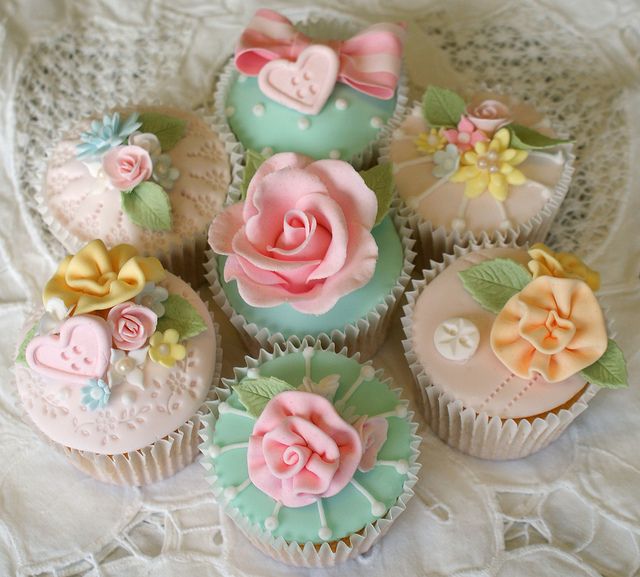 Shabby Chic Cupcakes