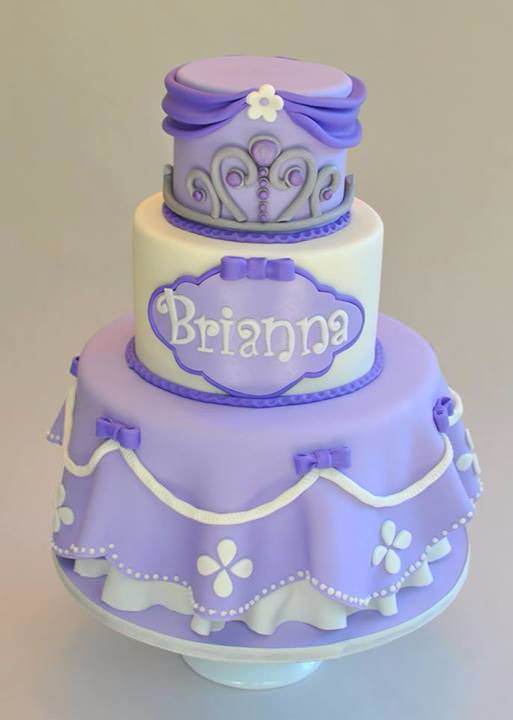 Sofia the First Birthday Cake Ideas