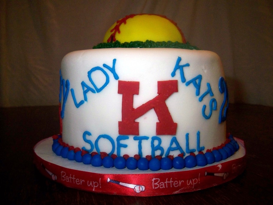 Softball Team Cake