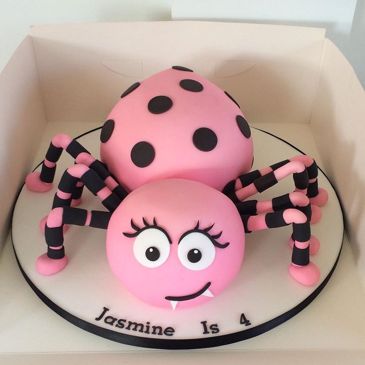 Spider Birthday Cake