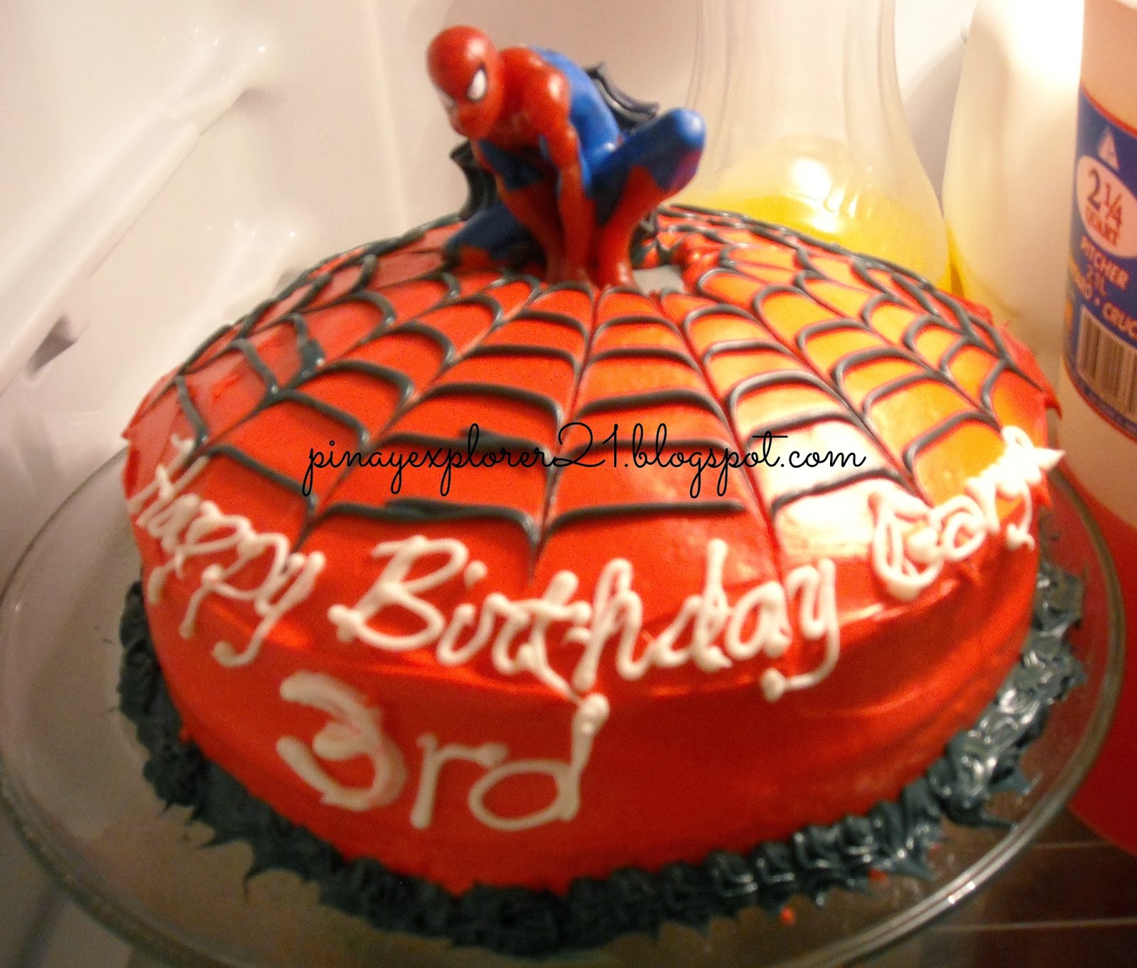 Spider-Man Boys Birthday Cake