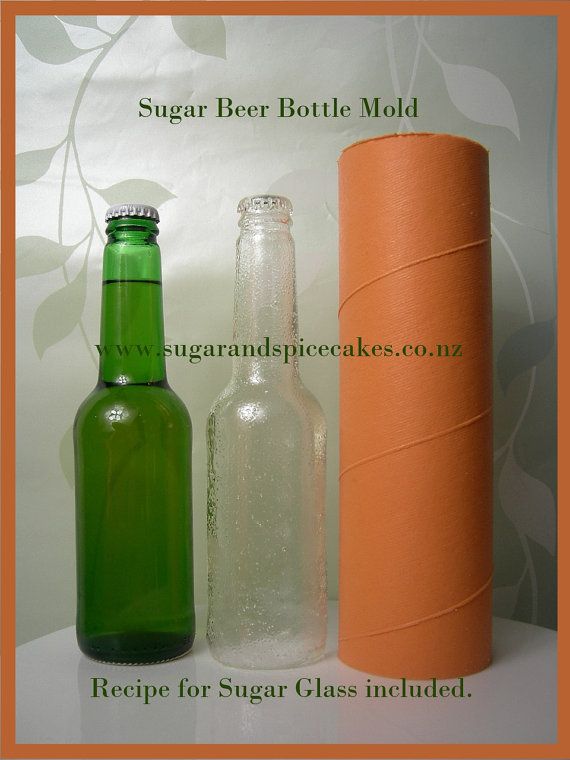 Sugar Mold Glass Beer Bottles