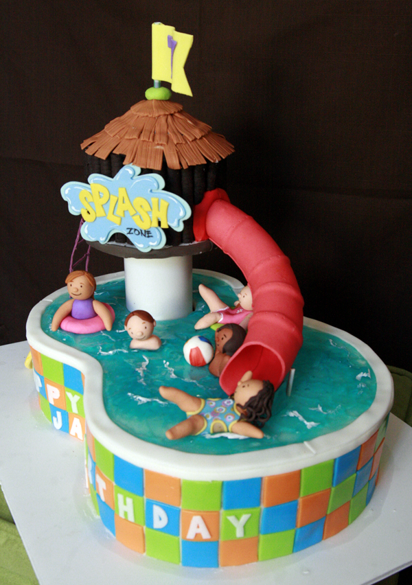 Swimming Pool Cake