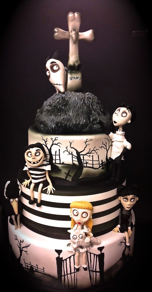 9 Photos of Holloween Scary Cakes